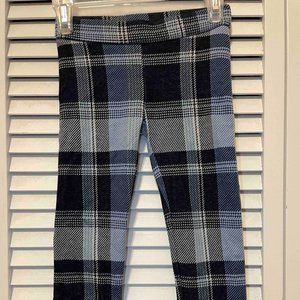Blue Plaid Pants